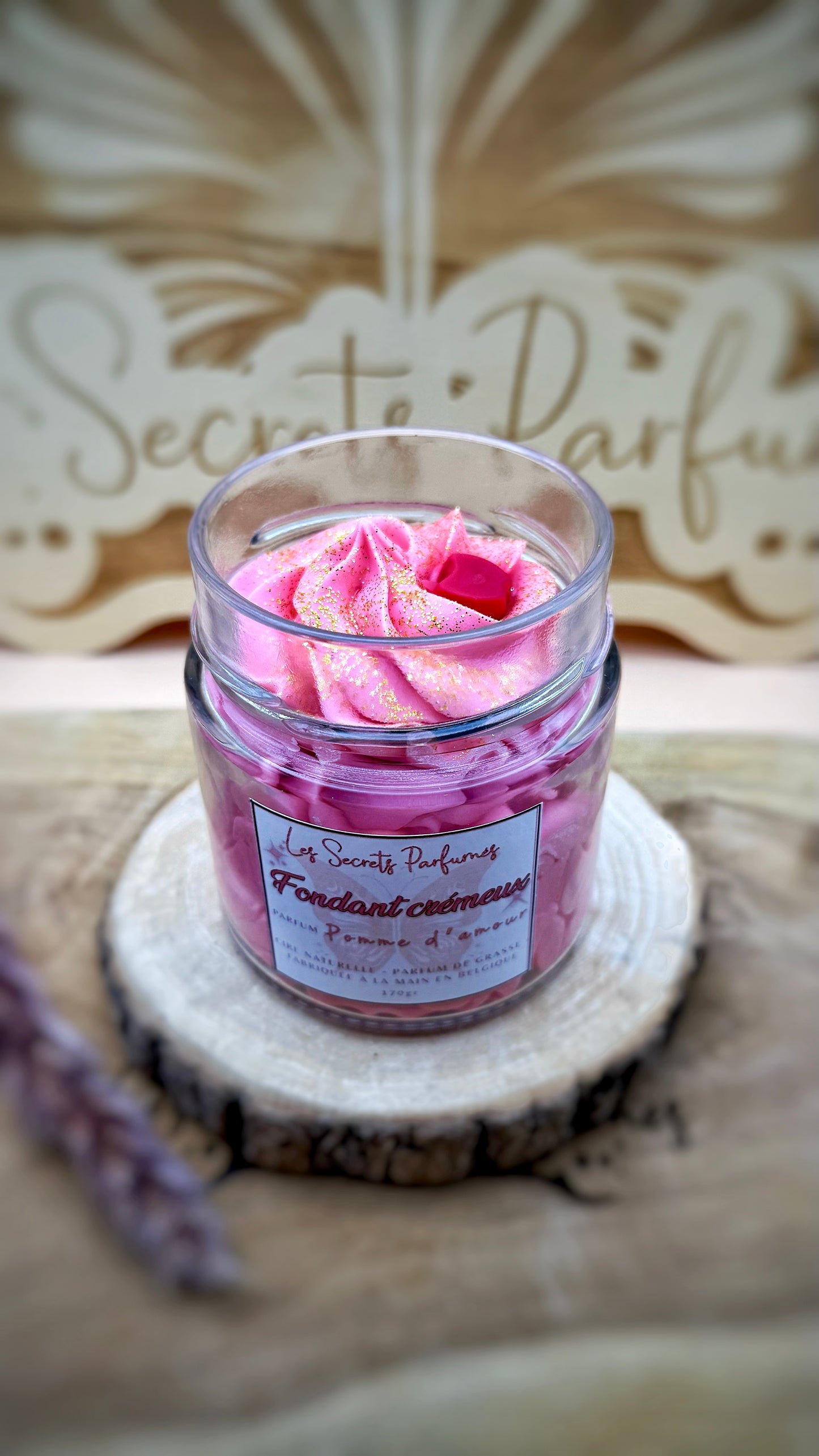 Fondant crémeux • Pomme d'amour