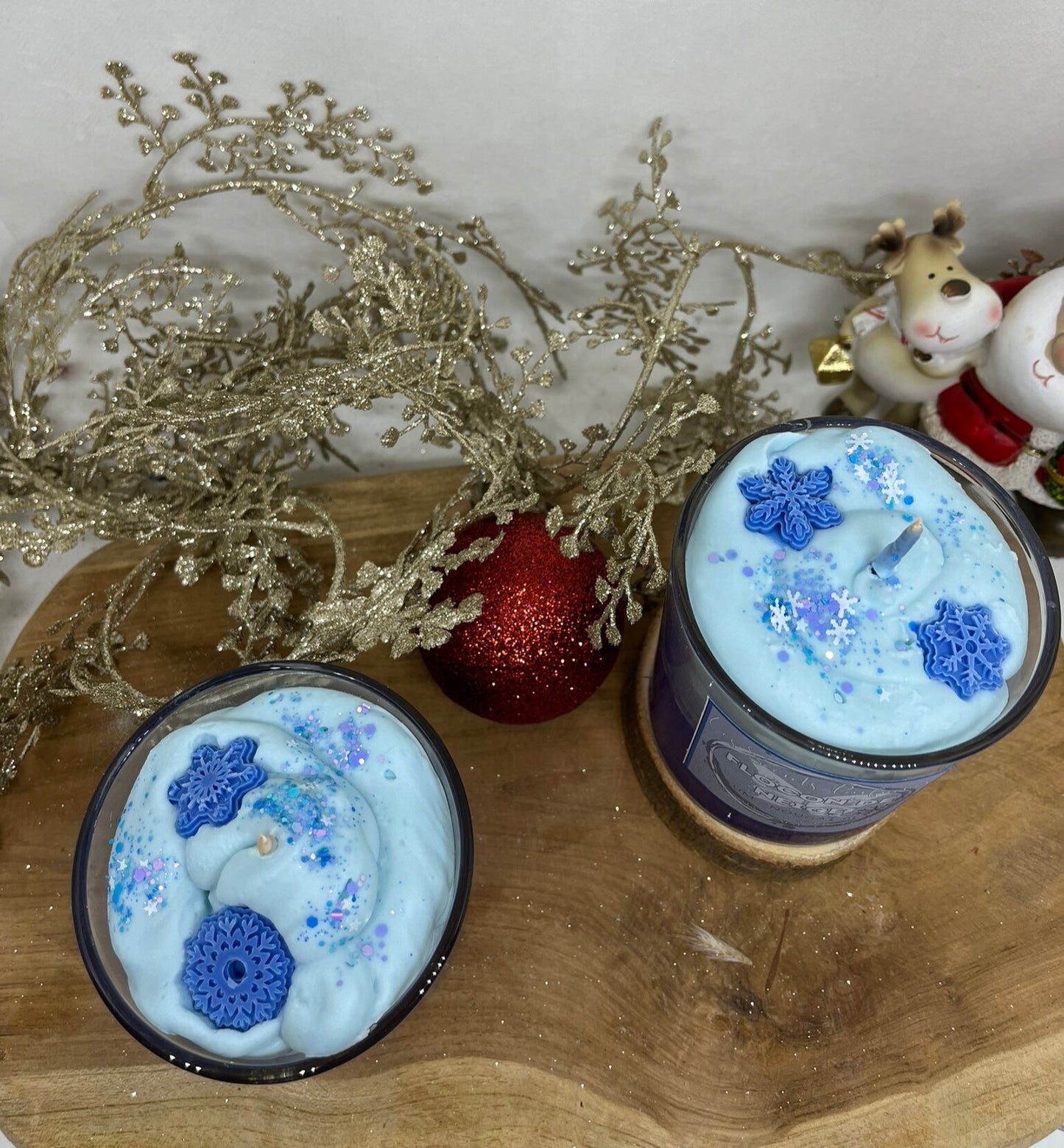 Bougie gourmande • Flocon de Neige