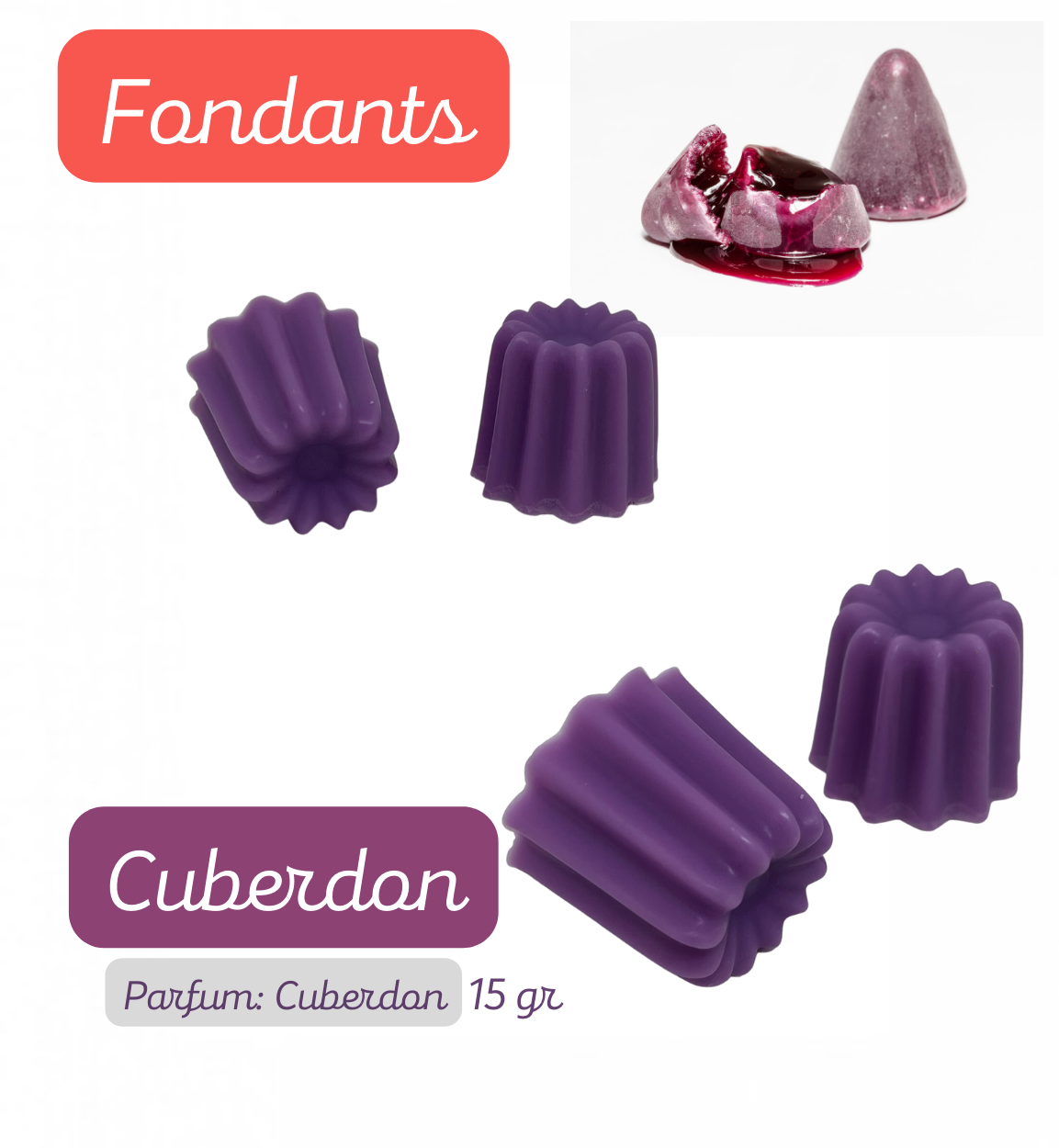 Fondant Flan • 15gr • Cuberdon