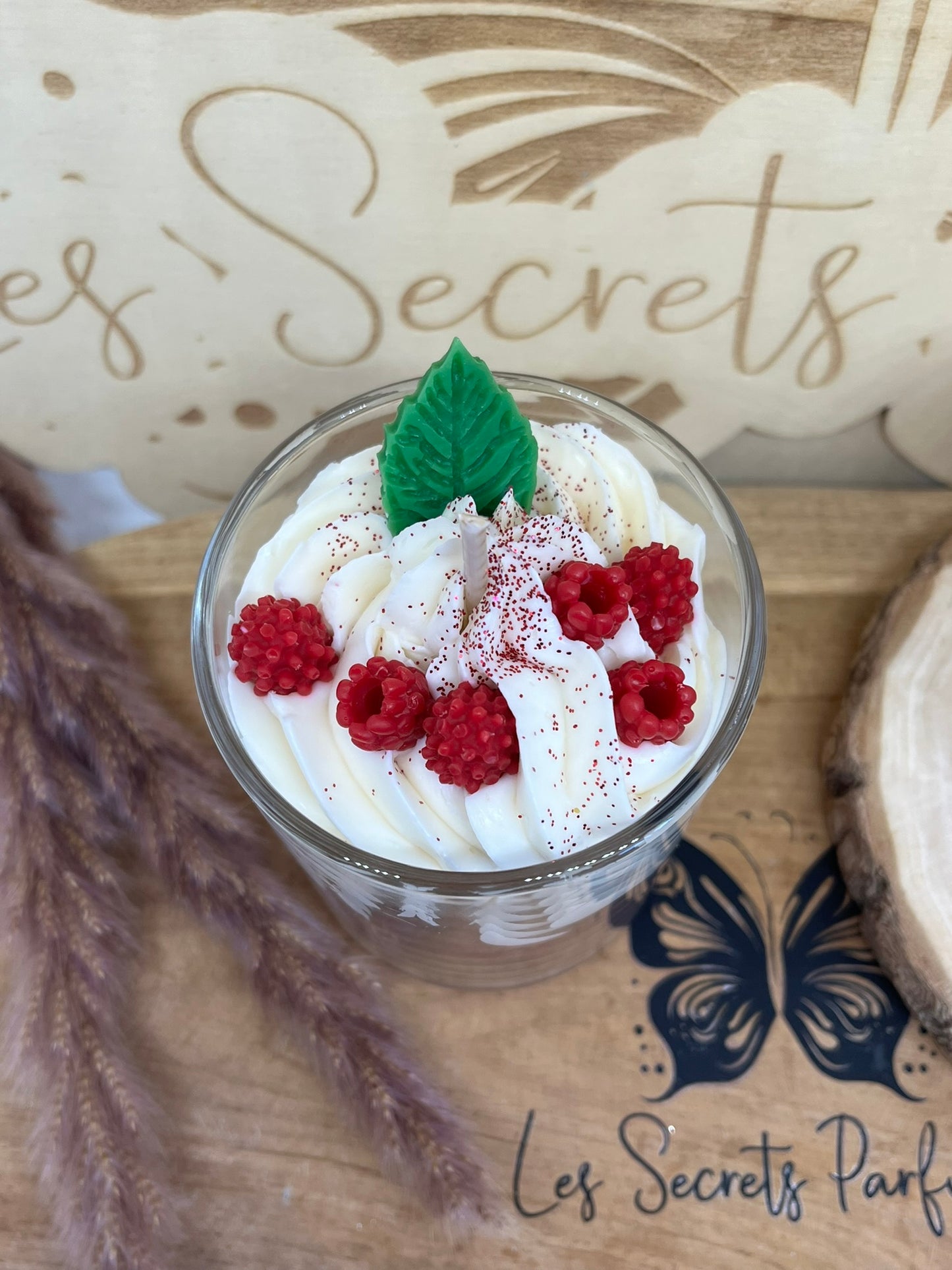 Bougie gourmande • Framboise