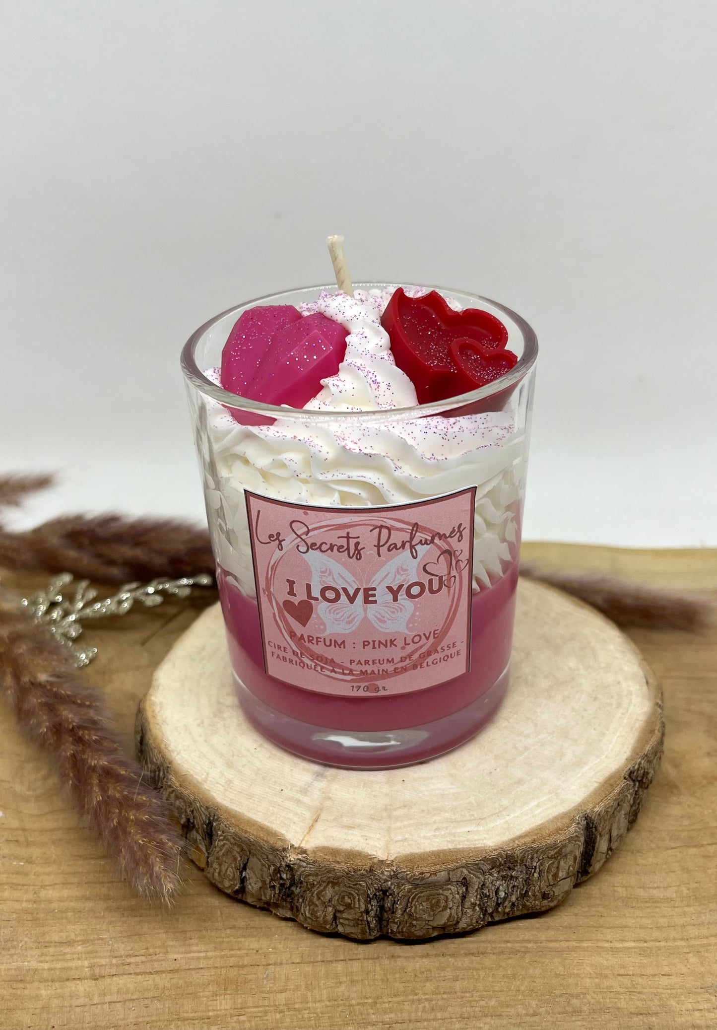 Bougie gourmande • I love you