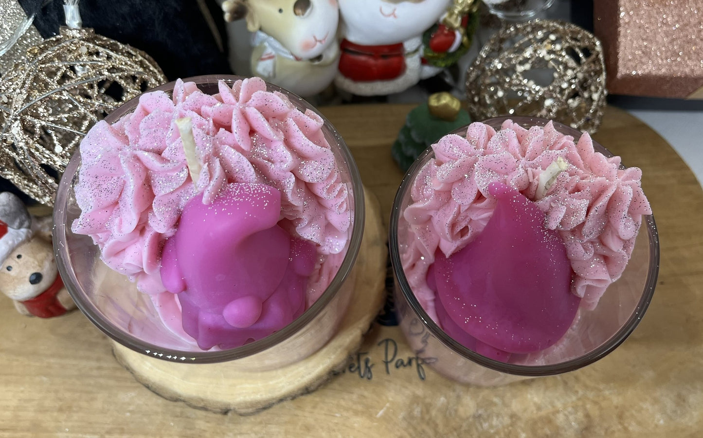 Bougie gourmande • Gnome de Noël