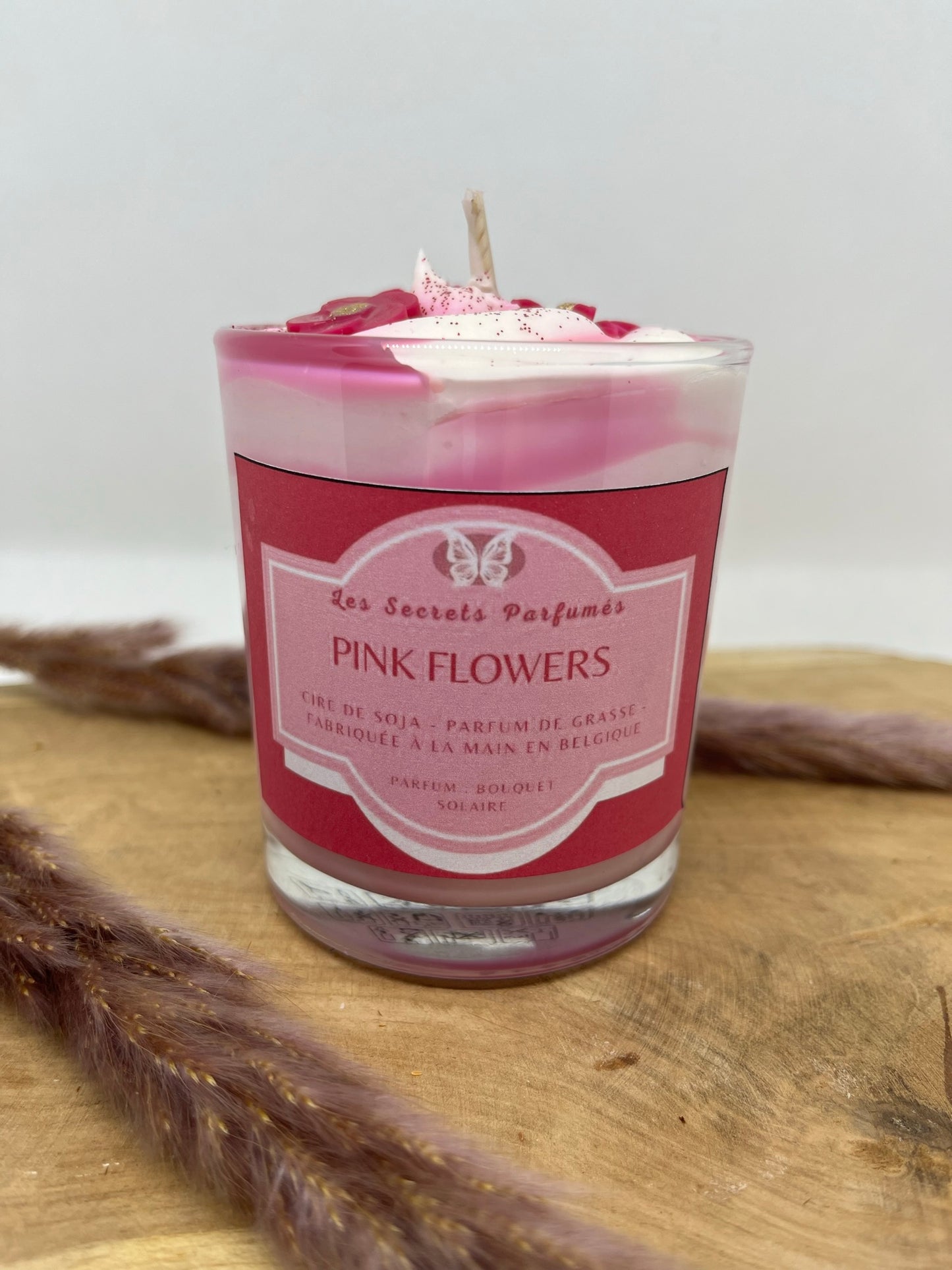 Bougie gourmande • Pink Flowers