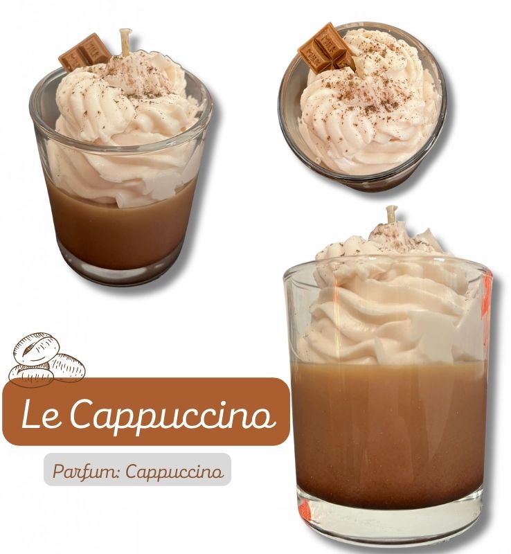 Bougie gourmande • Le Cappuccino