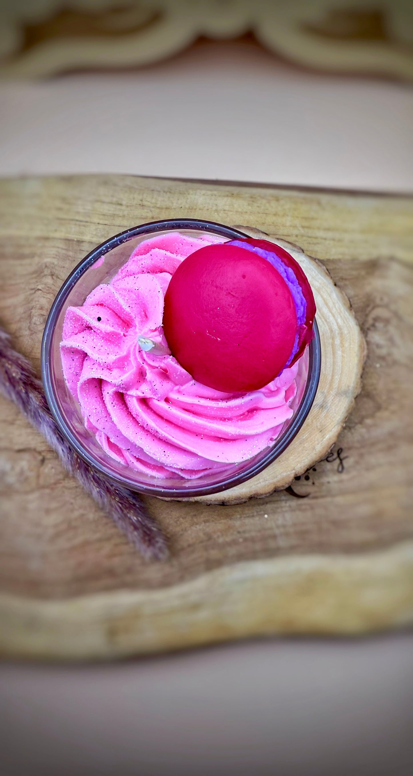 Bougie gourmande • Macaron