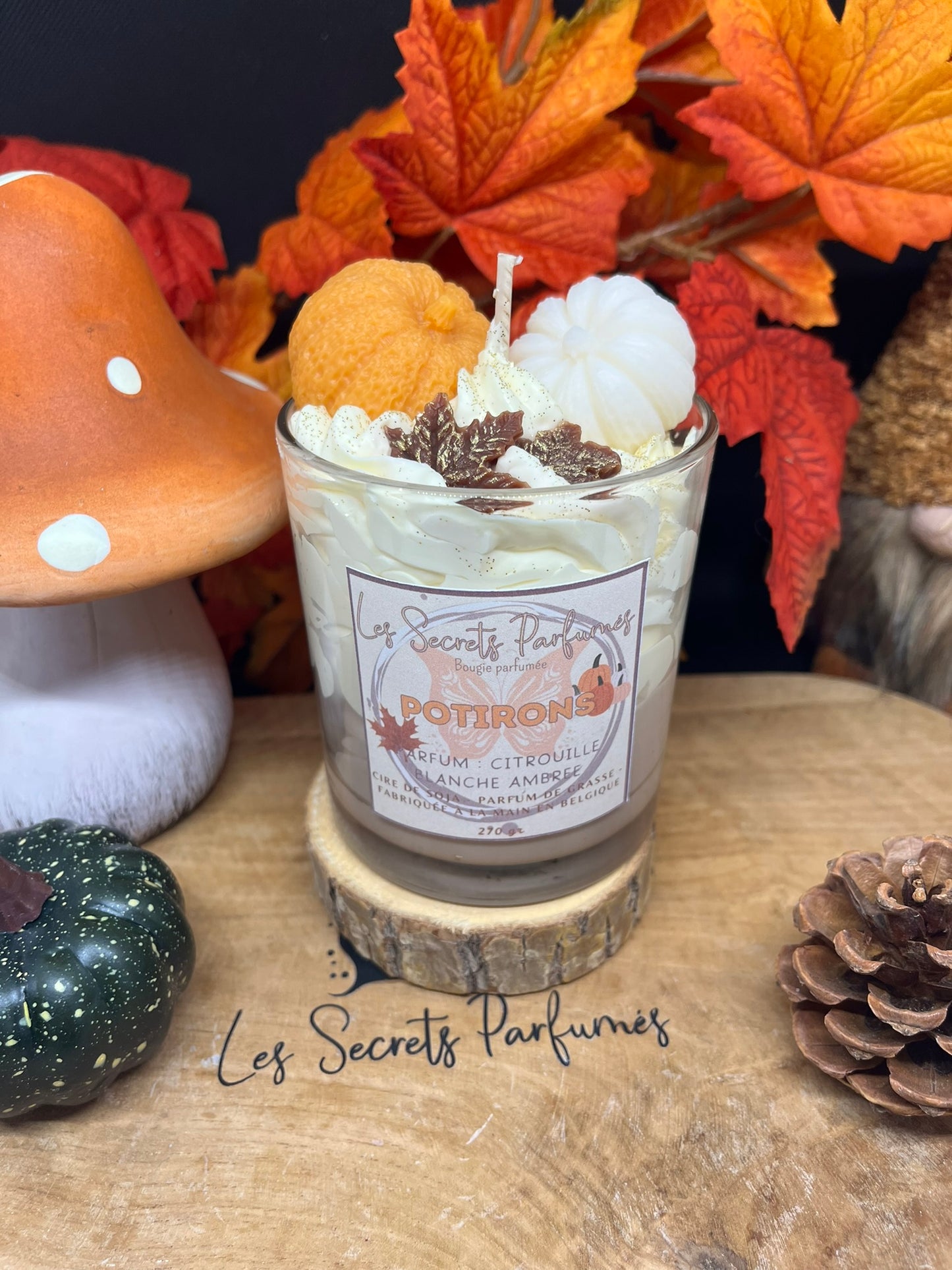 Bougie gourmande • Potirons