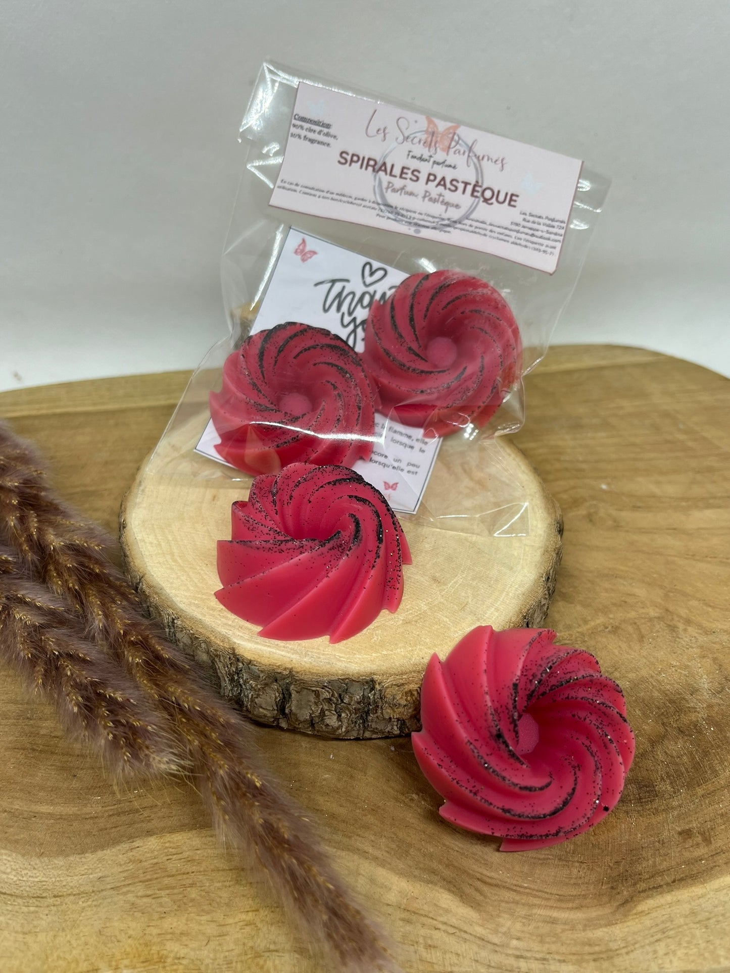 Fondant Spirale • 15gr • Pastèque