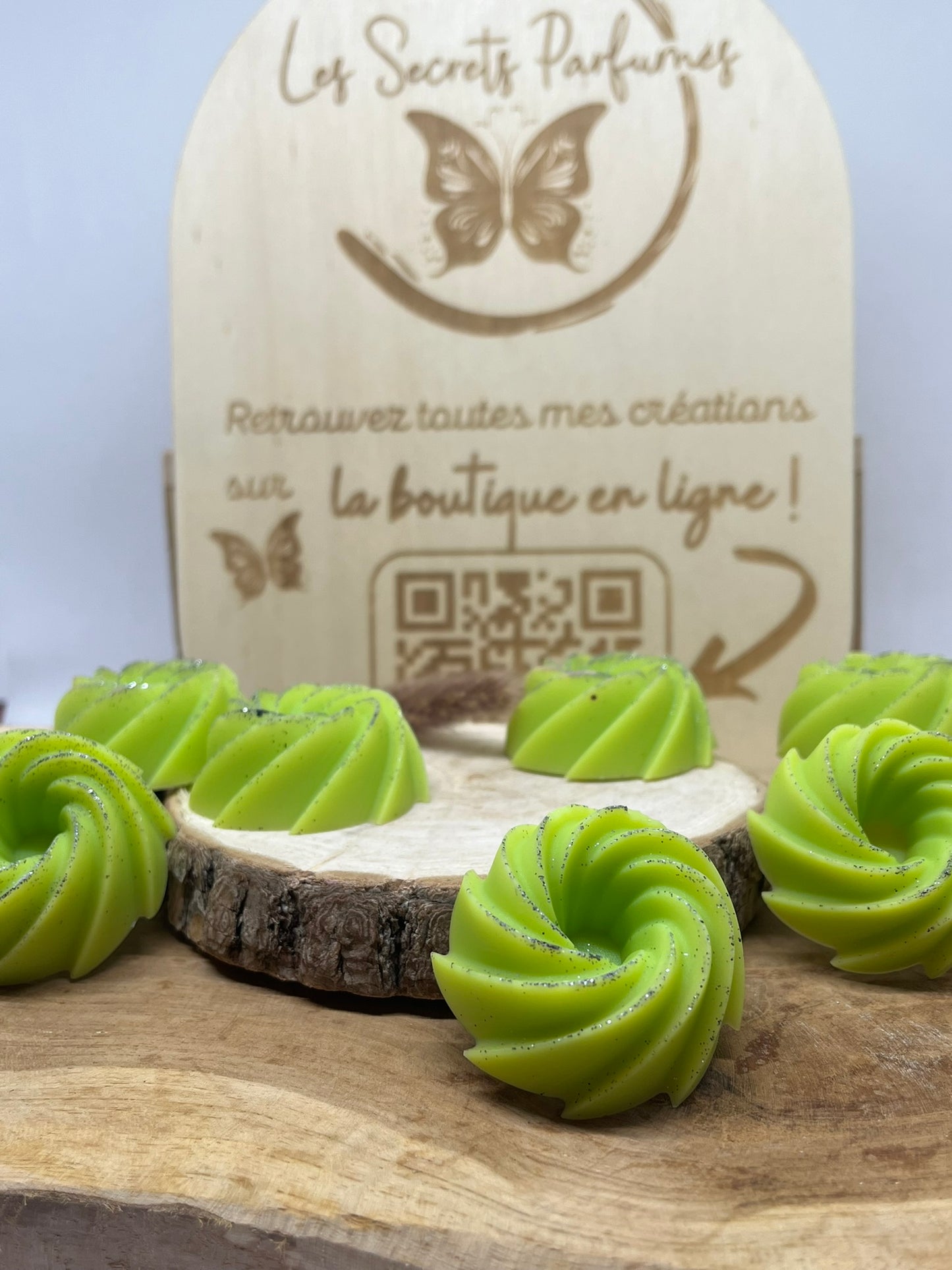 Fondant Spirale • 15gr • Citron vert