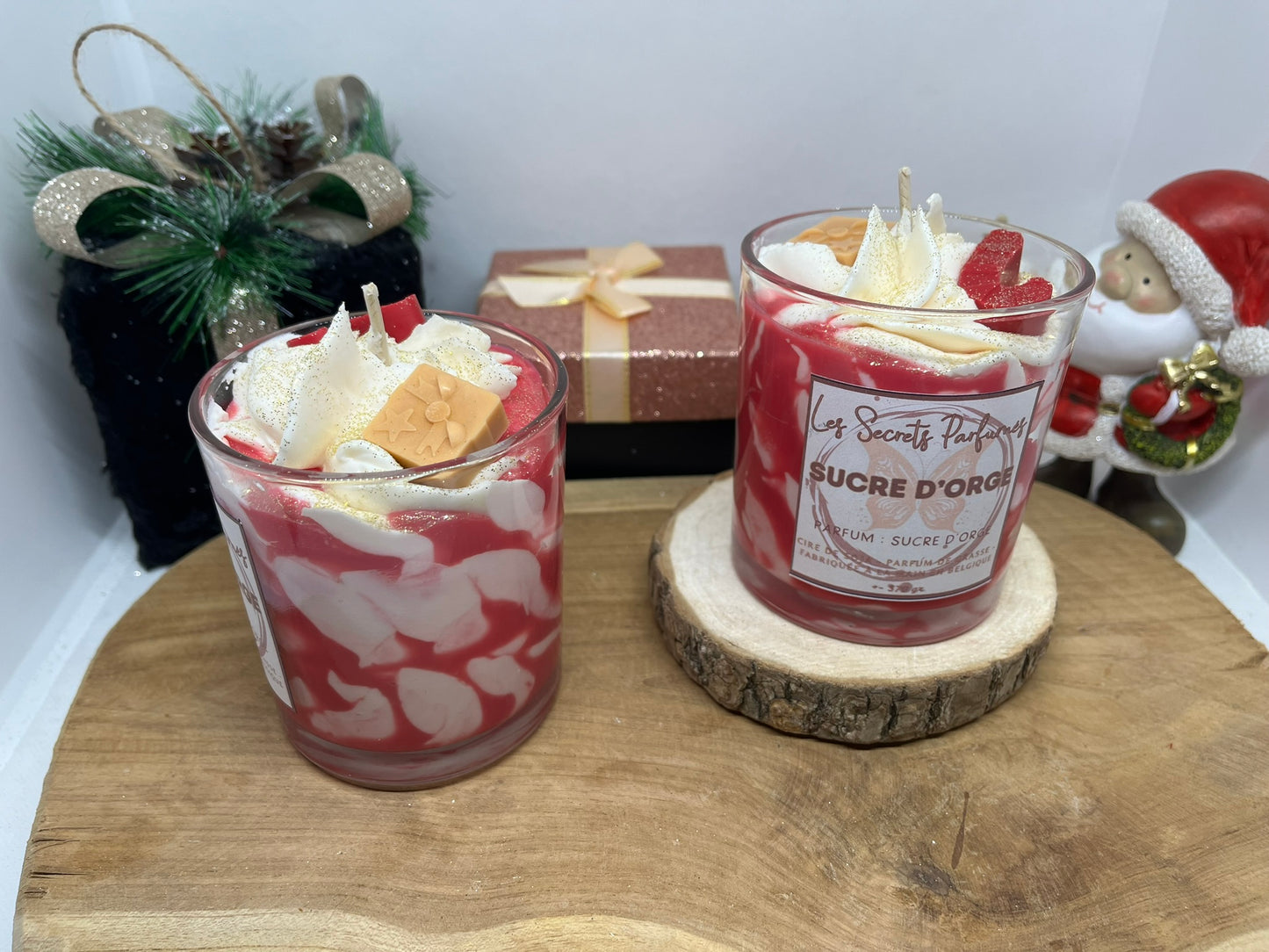 Bougie gourmande • Sucre d'orge