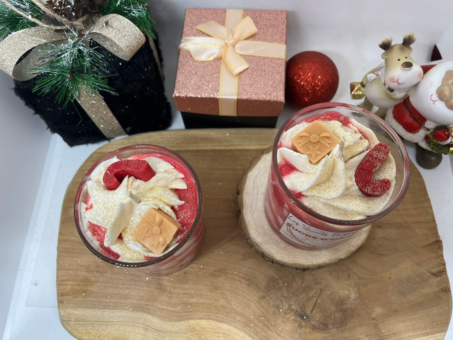 Bougie gourmande • Sucre d'orge