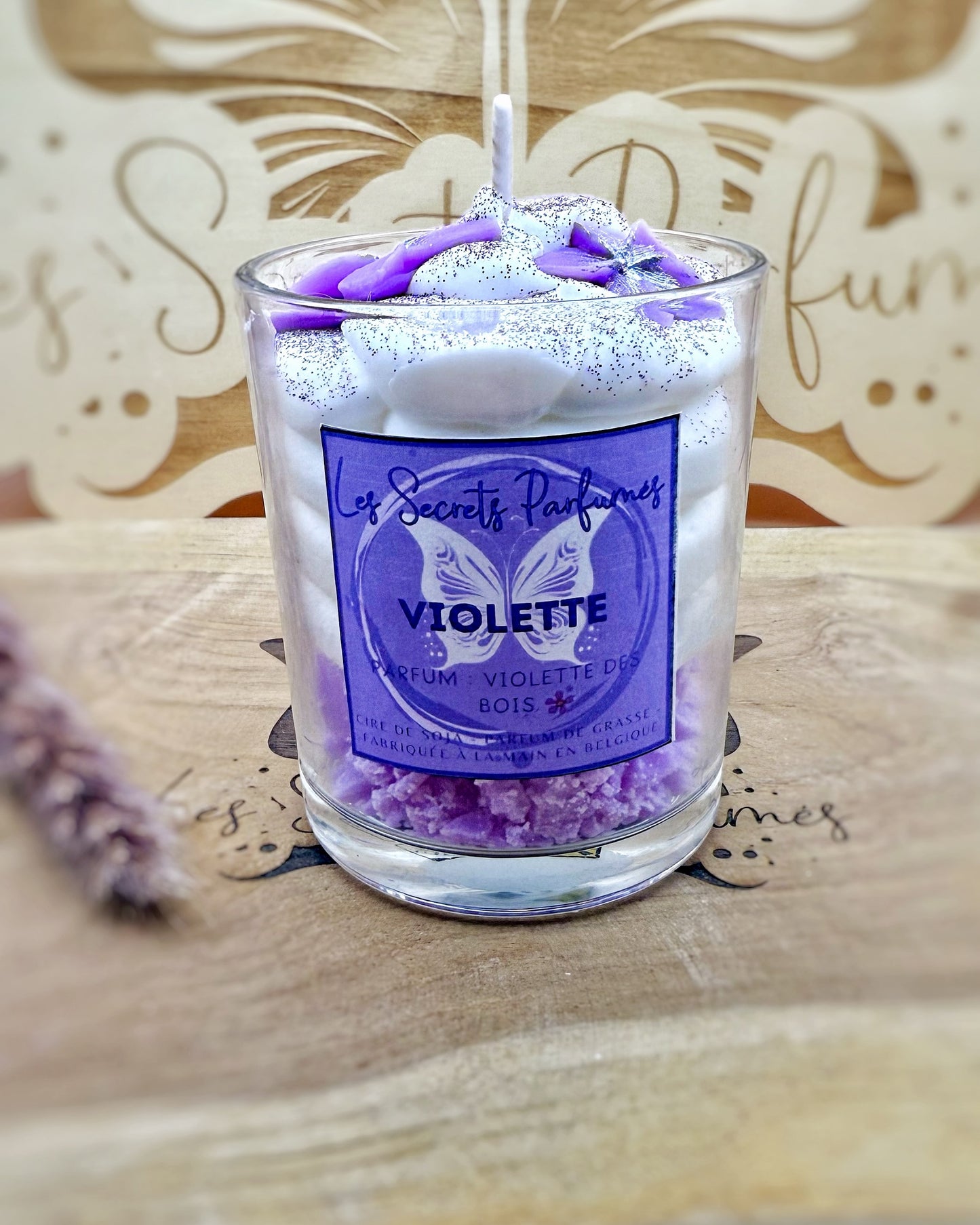 Bougie gourmande • Violette